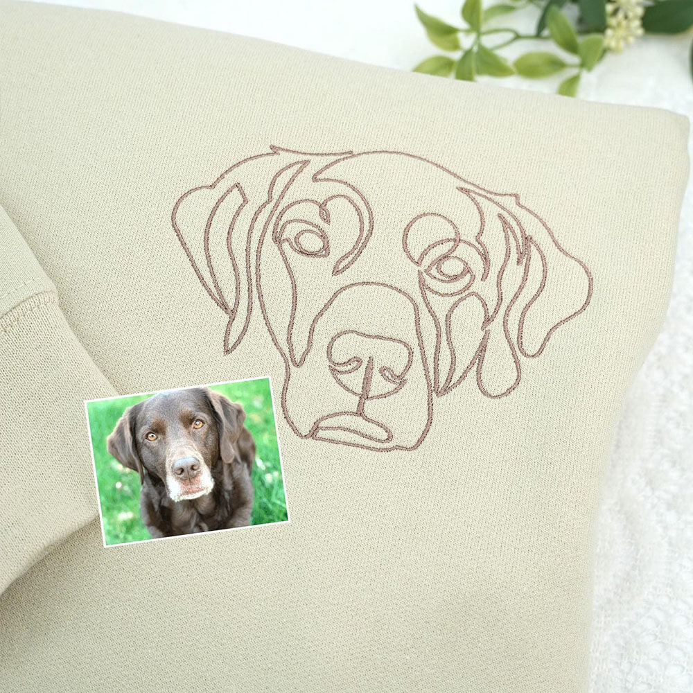 Personalized Pet Portrait Hoodie
