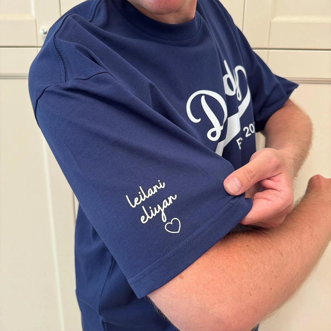 Custom Dad Sweatshirt – Personalized Father’s Day Gift with Family Names