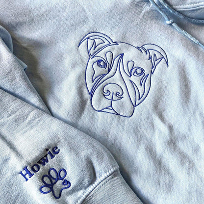 Personalized Pet Portrait Hoodie