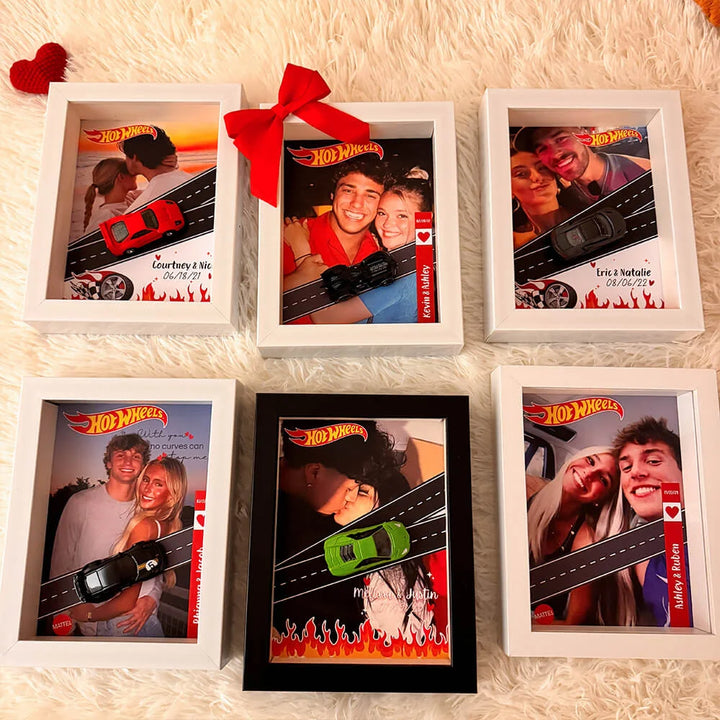 Custom Car Photo Frame 🚗 A Love Story in Motion