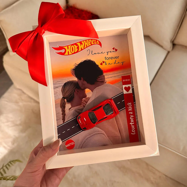 Custom Car Photo Frame 🚗 A Love Story in Motion