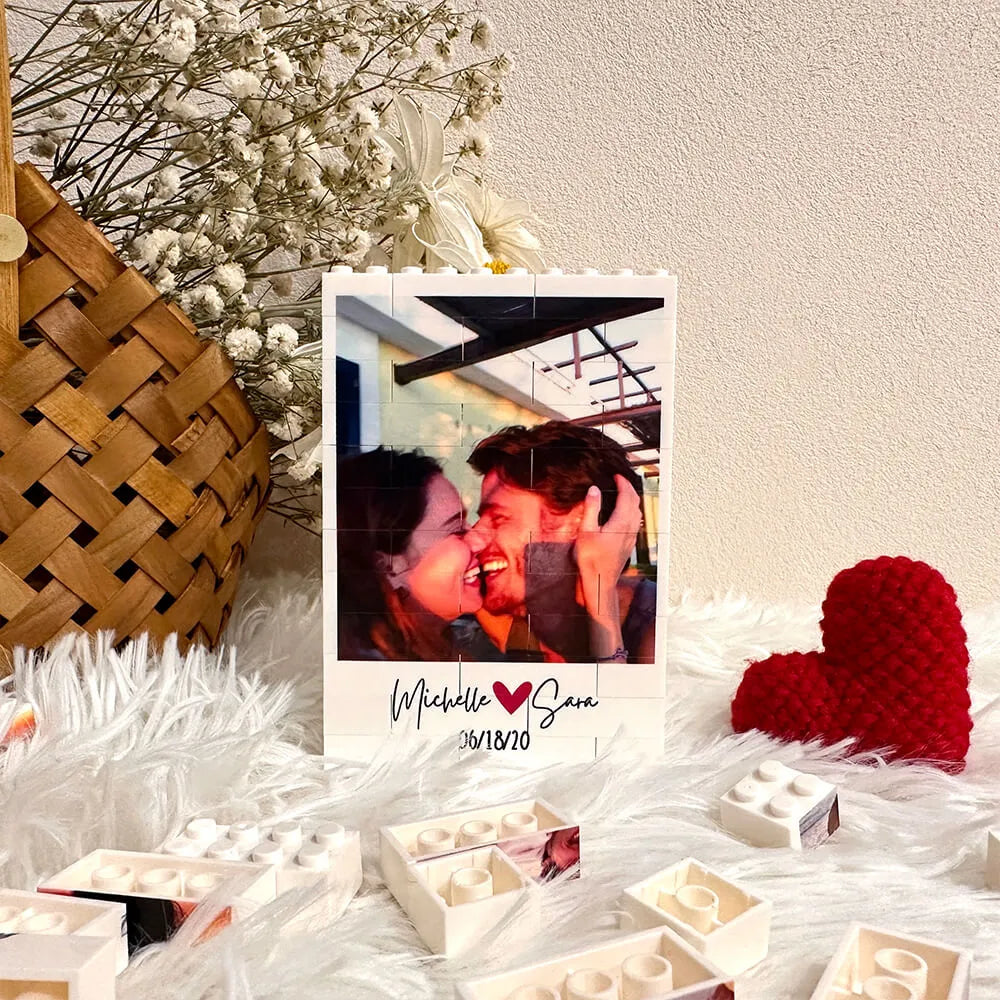 Custom LEGO Photo Blocks – A Buildable Love Memory for Valentine’s Day