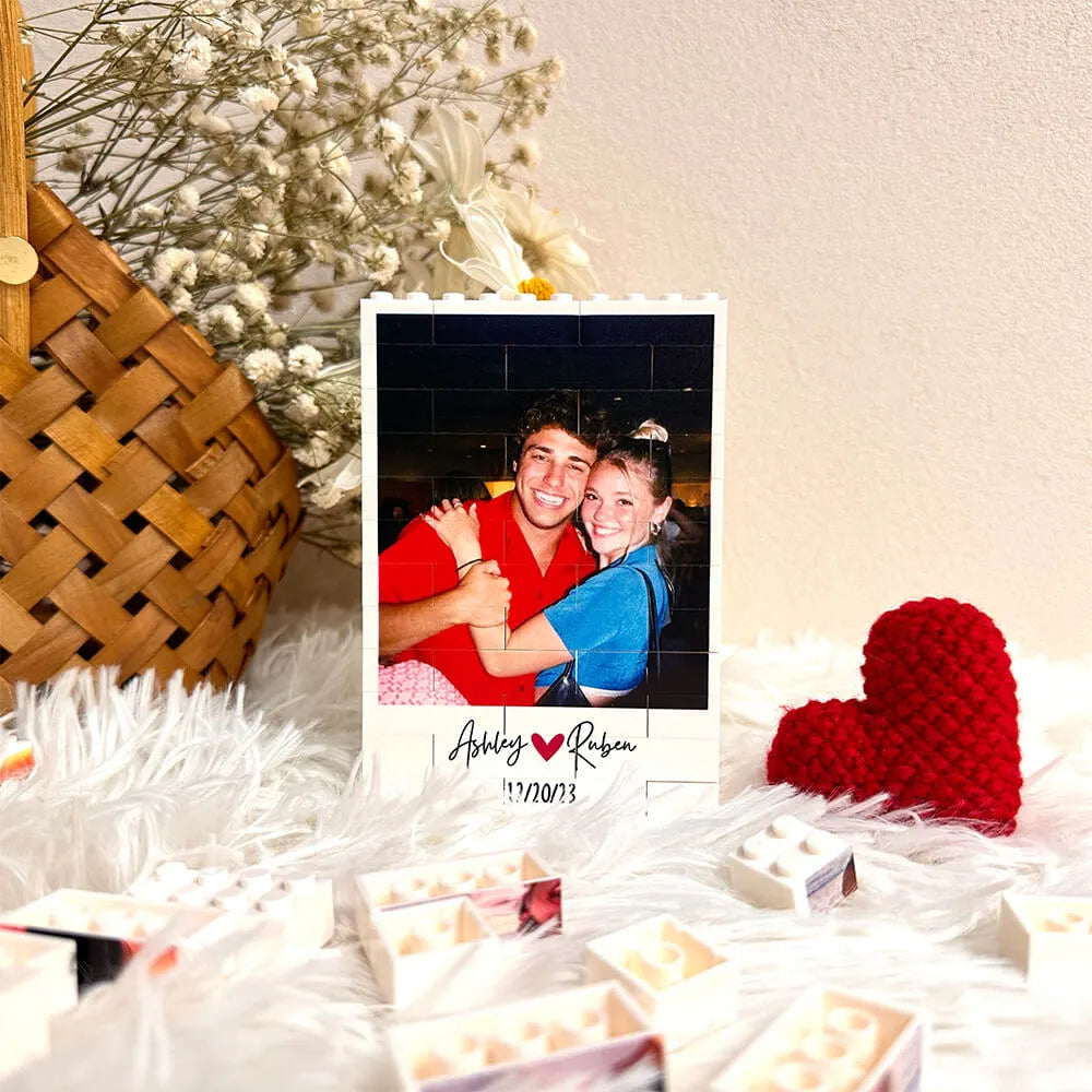 Custom LEGO Photo Blocks – A Buildable Love Memory for Valentine’s Day