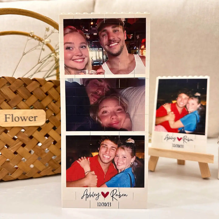 Custom LEGO Photo Blocks – A Buildable Love Memory for Valentine’s Day